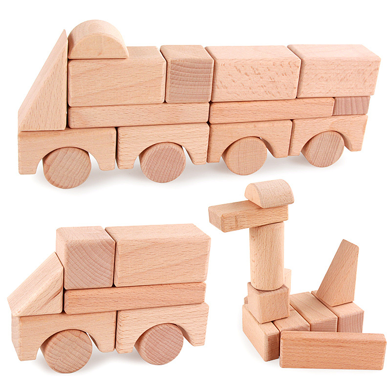 wooden block sets for toddlers