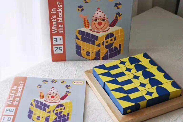 Cube building blocks children's educational toys (3)