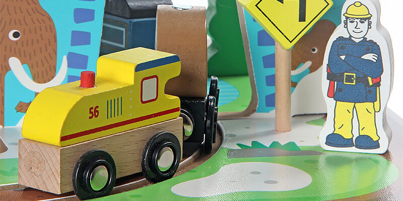 : Beechwood Sliding Car Toy with Inertia Power for Kids