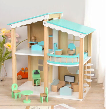  Luxury Large Dollhouse Castle Villa Toy for Kids