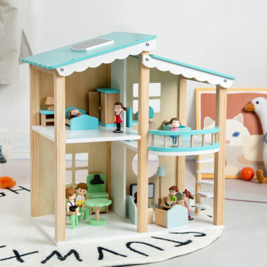  Luxury Large Dollhouse Castle Villa Toy for Kids