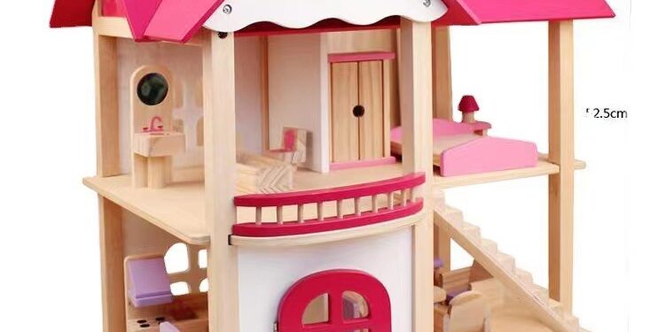 Luxury Large Dollhouse Castle Villa Toy for Kids