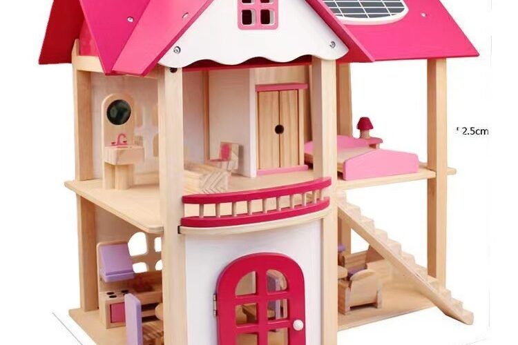 Luxury Large Dollhouse Castle Villa Toy for Kids