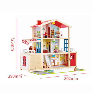 Luxury Princess Villa Dollhouse Toy for Girls
