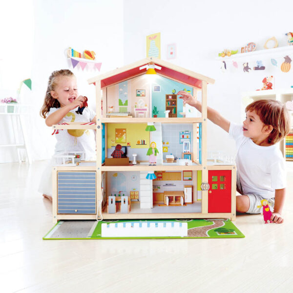 Luxury Princess Villa Dollhouse Toy for Girls